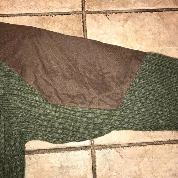 Men's Vintage Avery Heritage Cache River Oil Cloth 1/2 Zip Wool Sweater - Picture 13 of 16